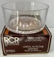 RCR Royal Crystal Rock ALASKA 7.5 Lead / Crystal Bowl New in Box