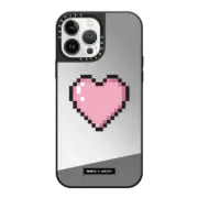 iPhone 13 Pro Max Mirror Case MagSafe Compatible PIXEL HEART