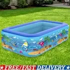 Framed Swimming Pools PVC Thickening Swimming Pools Cartoon Pattern for Family