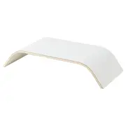 SIGFINN monitor stand, fixed height, white