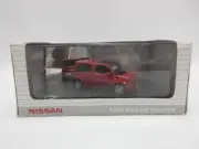1 43 Nissan Cube NISSAN cube Z12 Dealer Custom Diecast Car Lumina Red Color Sa