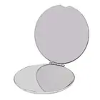 Pocket Mirror Portable Stainless Steel Compact Mirror Metal Handheld Drop Re SD3