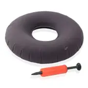 Donut Pillow - 18" Inflatable Donut Cushion for Tailbone 18 Inches - Gray Gray