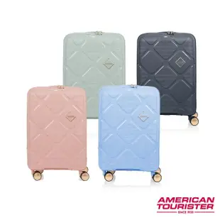 【AMERICAN TOURISTER 美國旅行者】30吋Instagon 防盜拉鍊可擴充避震飛機輪PP行李箱(多色可選)