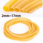 Latex Tube Tourniquet Elastic Rubber Flexible Tube Elastic Leather Band Yellow