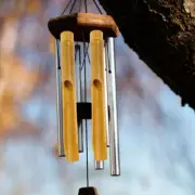 10 Pcs Bamboo Wind Chime Accessories Windchime Replacement Tubes