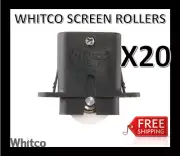 Suit Sliding Security Screen Door Roller Whitco W862600 20x Spring Loaded Roller