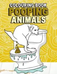 在飛比找博客來優惠-Pooping Animals Colouring Book