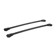 A Pair of Yakima Standard Rail Bar Black 98 To 108 cm - Roof Rack Bar