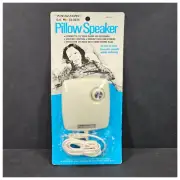 Realistic Pillow Speaker Sealed 33-207b Alarm Amplifier Heavy Sleepers VINTAGE