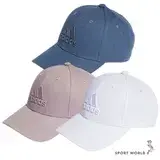 在飛比找遠傳friDay購物優惠-Adidas 帽子 老帽 Logo 刺繡 藍/粉紫/白 IR