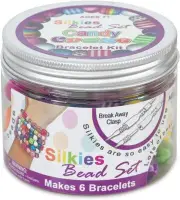 Silkies Bracelet Deluxe Jar Kits Candy Craze Makes 6 Bracelets