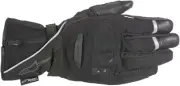 Primer Drystar Leather Street Riding Gloves Black Medium Alp. 3528418-10-M
