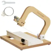 Wooden Soap Cutter, Wire Soap Cutters Adjustable Stainless Steel Cutting Tool...