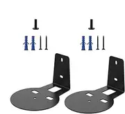 Wall Speaker Bracket, Adjustable Mounting Bracket for Speakers, Heavy-Duty Wall-Mount Speaker Stand, Secure and Sturdy Speaker Holder for Home Theater, Audio System Setup