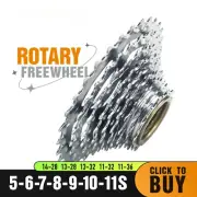 Bike Sprocket 5/6/7/8/9/10/11 Speed Thread Freewheel 13-28/32T 11-32/36T Cogs