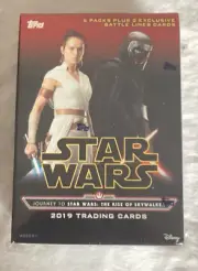 2019 TOPPS JOURNEY TO STAR WARS THE RISE OF SKYWALKER BLASTER BOX