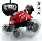 Sharper Image Thunder Tumbler RC 360 Degree Spinning Car Stunt Wheelies -Red