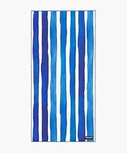 Tesalate - The Original Sand Free Travel Beach Towel Blanket-Quick Fast Dry Super Absorbent Lightweight Thin Microfiber Towels for Pool Swimming Bath Camping Yoga Gym (Bora Bora Navy)