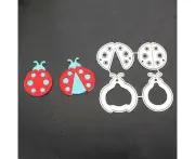 Ladybug Handicraft Scrapbook Cutting Die