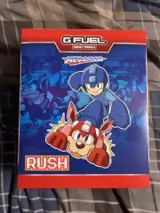 GFUEL MegaMan Rush Collectors Box With Collar