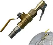 Locking Air Chuck,Tire Deflators - Compressor Attachment Tool for Car Motorcycle, Connect Accessories for Maintenance