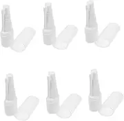 TOVINANNA 10pcs Travel Bottle Fine Mist Bottles Refillable Bottles Nose Bottles Empty Bottle Empty Mist Bottle Pp White