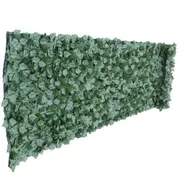 Fake Ivy Roll Artificial Hedge Panel Roll with Shade Cloth Backing 3m x 1m for Instant privacy
