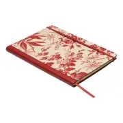 GUCCI Large Herbarium Print Notebook In Ivory And Red Demetra NEW With Box