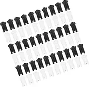 WEKADRIN 60pcs Eyelash Glue Bottle Needles Anti-blocking for Eyelash Extensions Easy to Use Nozzle Tool for Adhesive Bottles Configuration