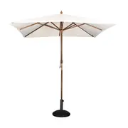 Bolero Square Outdoor Umbrella 2.5m Cream - Outdoor Umbrellas (GH988) - GH988