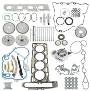 LABLT Timing Chain Gears Kit+Head Gasket Bolts For 2010-2016 GM Ecotec 2.0L 2.4L