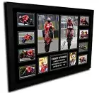 CASEY STONER 2x MOTO GP CHAMPION SIGNED LIMITED EDITION FRAMED MEMORABILIA