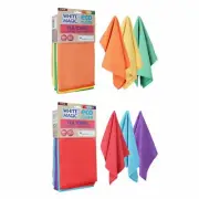NEW WHITE MAGIC ECO CLOTH TEA TOWELS PACK 3 Teatowel Drying Cloth 70x50cm