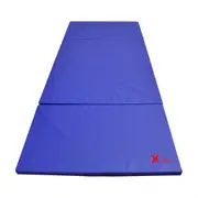 Super Large 300cm X 120cm Gymnastics Folding Gym Yoga Exercise Mat - Blue