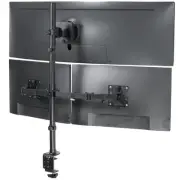 VIVO Triple Computer Monitor Desk Mount, 1 Ultrawide to 49", 2 Standard to 27"