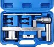 Crankshaft Pulley Puller Set, Crankshaft Damper Pully Removal Install Tool Compatible with Jaguar Land Rover 3.0lt (V6) 5.0lt (V8)