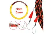 OZNALA 30M Versatile 5MM Wire Conduit Cable Puller Rodder Snake Fish Tape Wire Guide