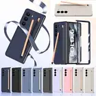 Shockproof Luxury Hard PC Case+Pen+Screen Film For Samsung Galaxy Z Fold 6 5 4 3
