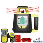 Dual Grade Digital Self Level Rotating Rotary Laser Level Red Beam FRE208 Video