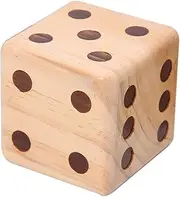 HONITANO 1Pc Large Decorative Dice Game Dice for Home School Bar Pub Ktv Easy to Read Dots Lightweight Fun for Adults