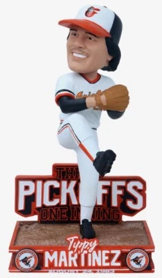 Tippy Martinez Baltimore Orioles 1983 Three Pickoffs One Inning Bobblehead NIB