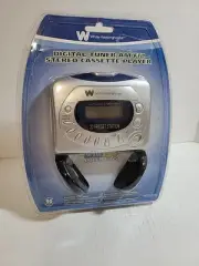 White-Westinghouse WCS-12456 Portable AM/FM Radio Cassette Player - New