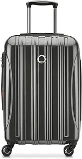 [DELSEY PARIS] Helium Aero Hardside Expandable Luggage with Spinner Wheels, Brushed Charcoal, Carry-On 21 Inch, Helium Aero Hardside Expandable Luggage with Spinner Wheels