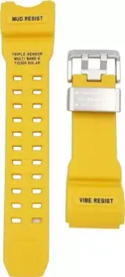 CASIO G-SHOCK Mudmaster GWG-1000 Watch Band Strap Yellow Brand New JAPAN