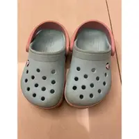 在飛比找蝦皮購物優惠-二手 Crocs布希童鞋 尺寸c6約14cm