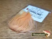 CHICONE'S CRUSHER LEGS REGULAR CLEAR BARRED ORANGE BY HARELINE FLY TYING NEW