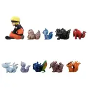 Naruto Uzumaki Action Figure Mini Version Doll Naruto And Tail Beast Set