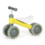 Balance Bike for 1 Year Old Girl Gift Pre-School First Bike 4 Wheels Riding Toys