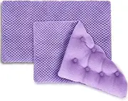 Microwavable Heating Pads 15 * 9" for Pain Relief, Weighted Moist Microwave Heat Pad for Cramps, Neck Shoulder, Back, Warm Compress Rice Bean Bag Hot Pack for Muscles, Joints Ache, Unscented,2 Pack
